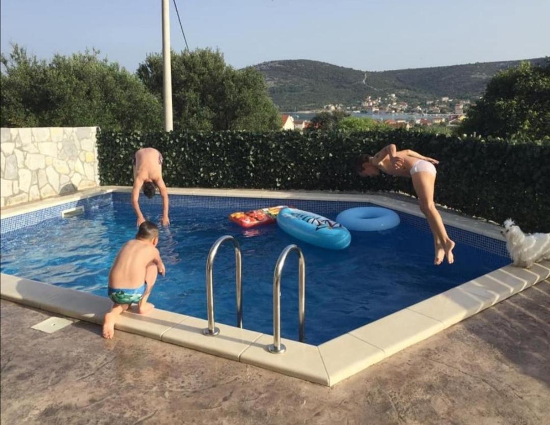 Villa Croatia Sea View With Heated Pool Vinišće Exteriör bild