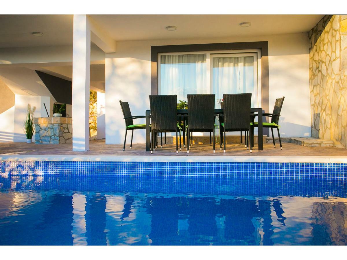 Villa Croatia Sea View With Heated Pool Vinišće Exteriör bild